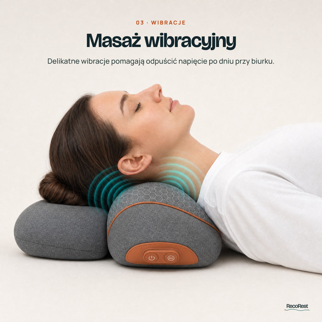Masaż wibracyjny karku