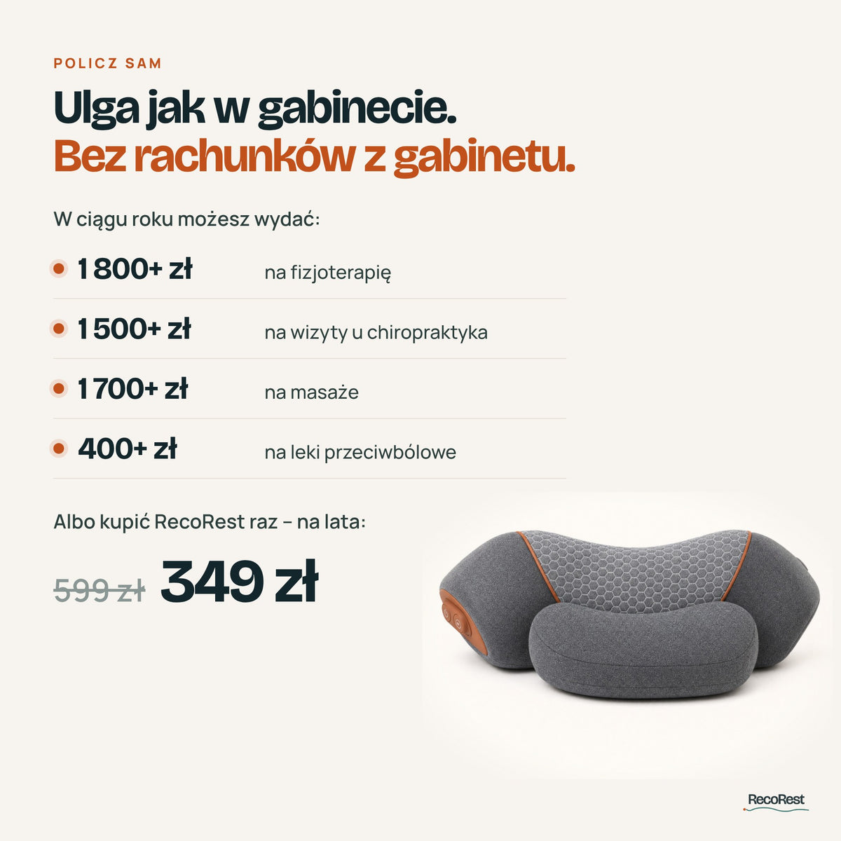 Ulga jak w gabinecie, bez rachunków z gabinetu – porównanie kosztów